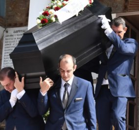 Συγκίνηση και θλίψη στο "τελευταίο αντίο" στον "Αποδυτηριάκια" - Ο δημοσιογραφικός & αθλητικός κόσμος παρών στην κηδεία του Κώστα Καίσαρη (φώτο) 