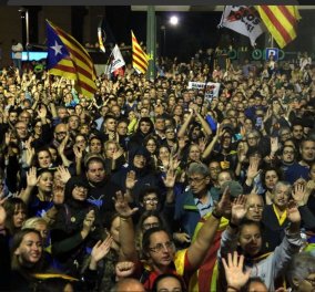 "Νύχτα τρόμου" στη Βαρκελώνη: Τουλάχιστον  78 τραυματίες από επεισόδια  σε διαδηλώσεις (φώτο-βίντεο) 