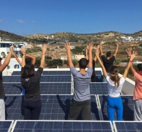 H «Ενέργεια για Ζωή Tαξιδεύει»:  Εγκατάσταση φωτοβολταϊκού συστήματος  παραγωγής ηλεκτρικής ενέργειας στο Γυμνάσιο Δονούσας