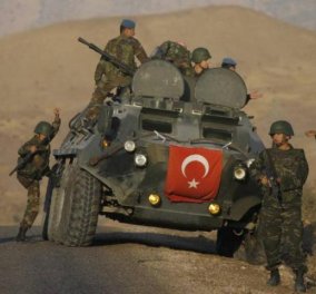 Πυροβολικό της Τουρκίας έπληξε κουρδικές θέσεις ανατολικά της Ταλ Αμπιάντ, στη Συρία - Κυρίως Φωτογραφία - Gallery - Video