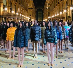 Galleria Vittorio Emanuele: Και ξαφνικά η διασημότερη στοά μόδας στον κόσμο γέμισε μπουφάν Moncler (φώτο- βίντεο)