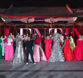Τα ρούχα που έδειξε ο Valentino στην Κίνα ξεπερνούν κάθε φαντασία! - Κορυφαία στιγμή της Haute Couture που θα μείνει στην ιστορία! (φώτο-βίντεο) 