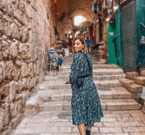 Η Ευριδίκη Βαλαβάνη αγουροξυπνημένη μας καλημερίζει από το Τελ Αβίβ - Οι όμορφες στιγμές με τον Κωνσταντίνο Βασάλο στο Ισραήλ (φώτο) - Κυρίως Φωτογραφία - Gallery - Video