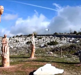 Πάρκο των ψυχών: Θρίλερ υπαίθριο μουσείο γλυπτών σε υψόμετρο 1000 μέτρων -40 λεπτά από την Αθήνα (βίντεο) - Κυρίως Φωτογραφία - Gallery - Video