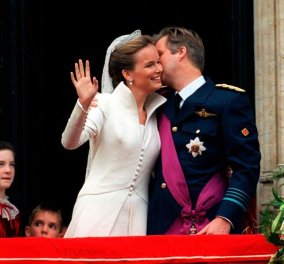 Vintage pic από το 1999 - Ο βασιλικός γάμος της χρονιάς: 36 φώτο με την βασίλισσα Ματθίλδη του Βελγίου & τον Φίλιππο