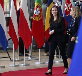 Σύνοδος Κορυφής: Όλα τα μάτια στραμμένα στην 34χρονη πρωθυπουργό της Φιλανδίας (φώτο) - Κυρίως Φωτογραφία - Gallery - Video