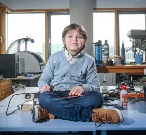 Ο 9χρονος μικρός Αϊνστάιν από το Βέλγιο παράτησε το Πανεπιστήμιο - Οι γονείς του εξηγούν τι έγινε - Φώτο & βίντεο  - Κυρίως Φωτογραφία - Gallery - Video