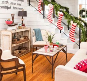 Έχετε μικρό σπίτι; Δεν πειράζει! Ο Σπύρος Σούλης παρουσιάζει 6 μοναδικές ιδέες για να φέρετε τα Χριστούγεννα στον χώρο σας! 