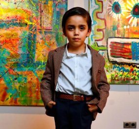 Story of the day: 7 ετών ο "Μικρός Πικάσο" - Πουλάει για χιλιάδες ευρώ  τους πίνακες του & αφήνει άναυδο τον κόσμο της τέχνης (φώτο) 