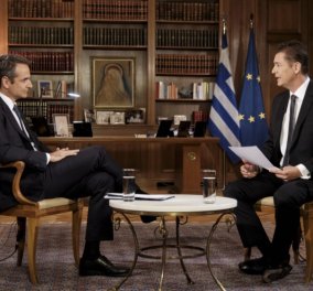 Ο Κυριάκος Μητσοτάκης απαντάει στον Αντώνη Σρόιτερ: Όλη η συνέντευξη του Πρωθυπουργού στον Alpha - Φώτο & βίντεο - Κυρίως Φωτογραφία - Gallery - Video
