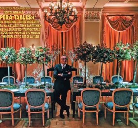 Ο Γιώργος Ντάβλας παρουσιάζει: Οι αγαπημένες μου όπερες & τα αγαπημένα art de la table (φωτό)