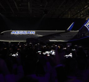 Η Aegean παρουσιάζει live το νέο αεροσκάφος της Airbus A320neo - Εντυπωσιακό βίντεο - φωτό