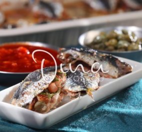 Η Ντίνα Νικολάου παρουσιάζει την πιο νόστιμη συνταγή για ψαράκι- Σαρδέλες γεμιστές πλακί - Κυρίως Φωτογραφία - Gallery - Video