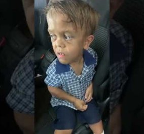 Ραγίζει καρδιές ο 9χρονος νάνος που κλαίγοντας  λέει: ‘’Θέλω να πεθάνω’’ (βίντεο)