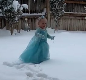 Η μικρή νεράιδα πάνω στο χιόνι: Το viral βίντεο που λάτρεψε ο πλανήτης - 20 εκατομμύρια views