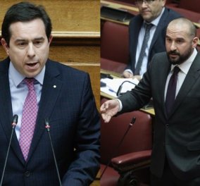 Βουλή: Μηταράκης - Τζανακόπουλος σε υψηλότατους τόνους για τη Μόρια 