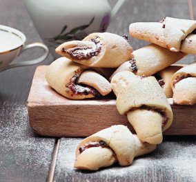 Υπέροχα μπισκότα - κρουασάν που αγαπούν μικροί & μεγάλοι από τον Στέλιο Παρλιάρο - Κυρίως Φωτογραφία - Gallery - Video