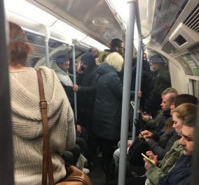 Κορωνοϊός - Αγγλία: Γεμάτο το μετρό του Λονδίνου από κόσμο – Κινούνται κανονικά χωρίς κανέναν φόβο (φωτό & βίντεο) - Κυρίως Φωτογραφία - Gallery - Video