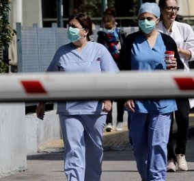 Κορωνοϊός: Αυτή τη στιγμή στην Ελλάδα νοσούν 77 γιατροί & νοσηλευτές - Καραντίνα για 350