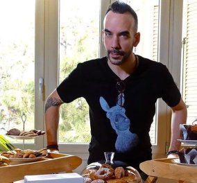 Ο Πάνος Μουζουράκης μένει σπίτι με τη νέα του σύντροφο, κάνει μαγικά πριν το φαγητό (φωτό) - Κυρίως Φωτογραφία - Gallery - Video