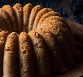 Νηστίσιμο & υπέροχο γλυκό: Σιμιγδαλένιος χαλβάς με σιρόπι μελιού από τον Στέλιο Παρλιάρο - Κυρίως Φωτογραφία - Gallery - Video