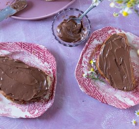 Φτιάξτε το δικό σας άλειμμα σοκολάτας με την μοναδική συνταγή της Ντίνας Νικολάου - Χωρίς ζάχαρη, αλλά με ταχίνι & μέλι