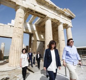 Από σήμερα η Κατερίνα Σακελλαροπούλου έχει instagram: Η πρώτη φωτογραφία της Προέδρου μας από την Ακρόπολη - Κυρίως Φωτογραφία - Gallery - Video