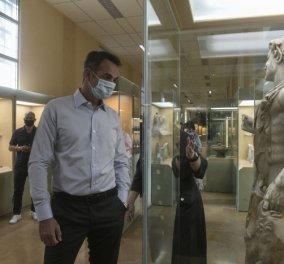 Κυρ. Μητσοτάκης στην Αρχαία Αγορά: Δεν νοείται Ελλάδα χωρίς ανοιχτούς αρχαιολογικούς χώρους (φωτό & βίντεο)