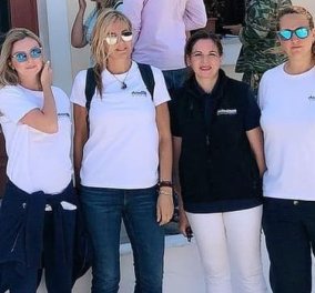 Στο Καστελόριζο βρίσκεται η Μαρέβα Μητσοτάκη: Με γιατρούς και εθελοντές κάνουν τεστ κορωνοϊού στους κατοίκους (φωτό) - Κυρίως Φωτογραφία - Gallery - Video