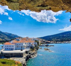 Eirinika – Καλοκαίρι 2020: #Andros - Το νησί που αγαπάει τους αέρηδες, έχει γοητευτική ενδοχώρα, γραφικά λιμάνια & ανέγγιχτες ατέλειωτες παραλίες (Φωτό)  - Κυρίως Φωτογραφία - Gallery - Video