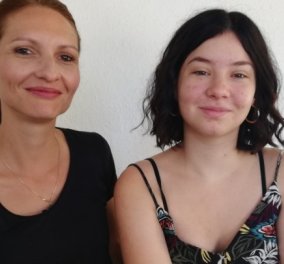 Topwoman η Μαρία! 41 ετών πολύτεκνη μητέρα πέρασε στο Πανεπιστήμιο μαζί με την 18χρονη κόρη της! Πολλά Μπράβο! 