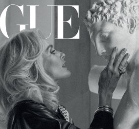 Η Georgina Grenville μεταμορφώνεται σε Μελίνα Μερκούρη στο εξώφυλλο της Vogue για το έτος της μεγάλης ηθοποιού & πολιτικού (Φωτό)  - Κυρίως Φωτογραφία - Gallery - Video