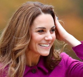 Το παλτό της ημέρας από την Kate Middleton! - Κόκκινο, μακρύ, μεσάτο & σταυρωτό (Φωτό & Βίντεο)  - Κυρίως Φωτογραφία - Gallery - Video