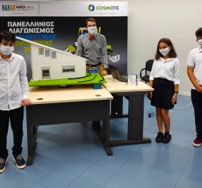 Πανελλήνιος Διαγωνισμός Εκπαιδευτικής Ρομποτικής 2020: 6.000 συμμετοχές μαθητών, παρά την πανδημία, με στρατηγικό συνεργάτη την COSMOTE