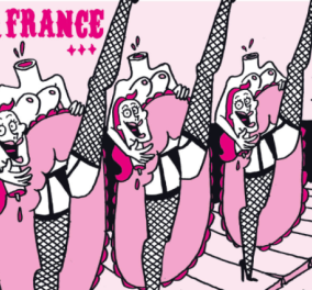 Φοβερό το νέο σκίτσο του Charlie Hebdo: Αποκεφαλισμένες οι χορεύτριες του Lido συνεχίζουν γιατί η... Γαλλία θα είναι πάντα η Γαλλία!  - Κυρίως Φωτογραφία - Gallery - Video