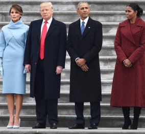 Μαλλιά κουβάρια οι Πρώτες Κυρίες: Η Μισέλ Ομπάμα κατηγορεί την Μελάνια Τραμπ πως δεν είπε μια καλή κουβέντα στην Τζιλ Μπάιντεν (Φωτό) 