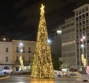 Η Αθήνα βάζει τα καλά της! - Επιτέλους "επιχείρηση σβήνουν τα γκράφιτι"  σε 3.300 τ.μ. σε Σταδίου - Ομόνοια - Έτοιμο το χρυσό δέντρο (φώτο) - Κυρίως Φωτογραφία - Gallery - Video
