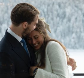 Αγκαλιά & ερωτευμένοι: Η πρώτη φωτογραφία που ανέβασε η Νίνα Φλορ από τον γάμο της με τον πρίγκιπα Φίλιππο – “Μόλις παντρευτήκαμε” (Φωτό)  - Κυρίως Φωτογραφία - Gallery - Video