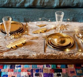 Tres Chic μαγεία! - 35 ιδέες για το πρωτοχρονιάτικο  τραπέζι - Αυτή τη χρονιά η γιορτινή διακόσμηση έχει γαλλική φινέτσα (φώτο) - Κυρίως Φωτογραφία - Gallery - Video