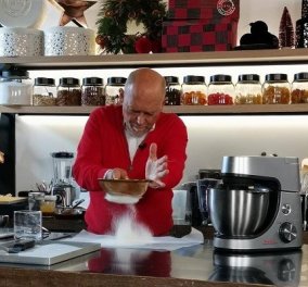 Ο Στέλιος Παρλιάρος μας δίνει το απόλυτο εορταστικό γλυκό - Τράιφλ με κρέμα καταλάνα και κυδώνια - Κυρίως Φωτογραφία - Gallery - Video