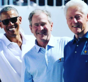 Good news - Covid-19: Τρεις πρώην πρόεδροι των ΗΠΑ δηλώνουν έτοιμοι να εμβολιαστούν δημοσίως - Ομπάμα, Τζορτζ Ου. Μπους & Μπιλ Κλίντον  - Κυρίως Φωτογραφία - Gallery - Video