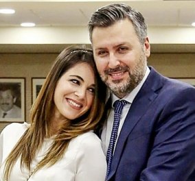 Γιάννης Καλλιάνος- Χάρις Δαμιανού: Παντρεύτηκαν εν μέσω lockdown- Οι όμορφες φωτό από τον γάμο του μετεωρολόγου & βουλευτή της ΝΔ με την κούκλα δερματολόγο