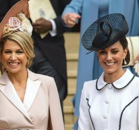 Βασίλισσες και πριγκίπισσες εύχονται στην Kate Middleton - Η βασίλισσα Maxima της Ολλανδίας, η Mathilde του Βελγίου και η Mary της Δανίας - Κυρίως Φωτογραφία - Gallery - Video