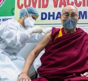 Celebrities και πολιτικοί που έχουν εμβολιαστεί κατά του covid: Από την Patti Smith και τον Tom Jones στον Δαλάι Λάμα (φωτό)