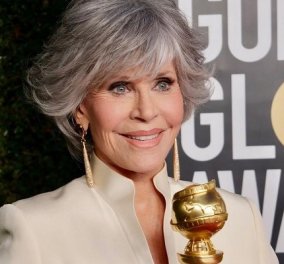 Τιμητικό βραβείο στην Jane Fonda: Ο λόγος της από την σκηνή των Golden Globes και το δυνατό μήνυμα που έστειλε (φωτό & βίντεο) - Κυρίως Φωτογραφία - Gallery - Video