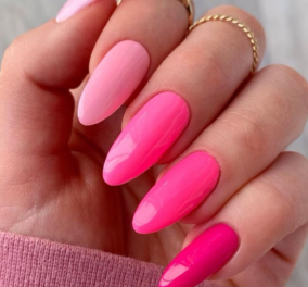 Pink nails: 34 ιδέες για εντυπωσιακό μανικιούρ με το top χρώμα της σεζόν - Απλά και μίνιμαλ σχέδια  