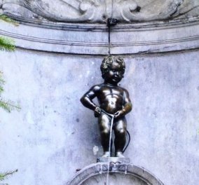 «Το αγοράκι που ουρεί» ντύνεται Εύζωνας στην Grande Place των Βρυξελλών - Στα γαλανόλευκα φωτίζεται η όπερα του Σίδνεϊ (φωτό) - Κυρίως Φωτογραφία - Gallery - Video