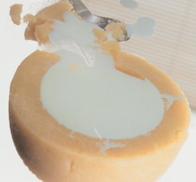 Σιμιγδαλένιος χαλβάς γεμιστός με παγωτό μαστίχα - Η gourmet πρόταση του Στέλιου Παρλιάρου για την Καθαρά Δευτέρα  - Κυρίως Φωτογραφία - Gallery - Video
