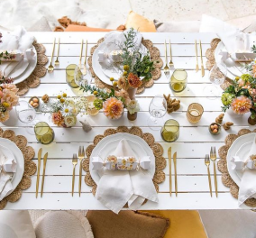 Υπέροχες ιδέες για να διακοσμήσετε το Πασχαλινό σας τραπέζι! - Λουλούδια, χρώματα, όμορφα τραπεζομάντηλα  - Κυρίως Φωτογραφία - Gallery - Video
