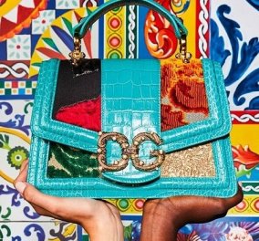 Ένα όνειρο οι τσάντες του Dolce & Gabbana - Πολύχρωμα ζωηρά υφάσματα, denim και χρυσές αλυσίδες (φωτό)